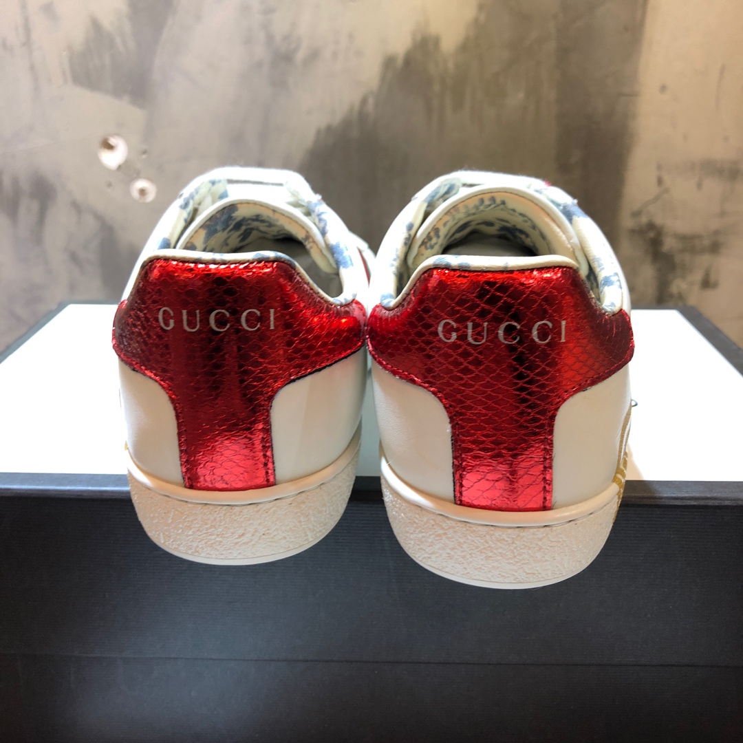 Gucci Ace embroidered sneaker 58 - vstockx