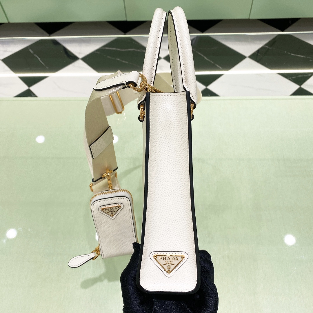handbags prada 1BA333 size:19*17*6cm - vstockx