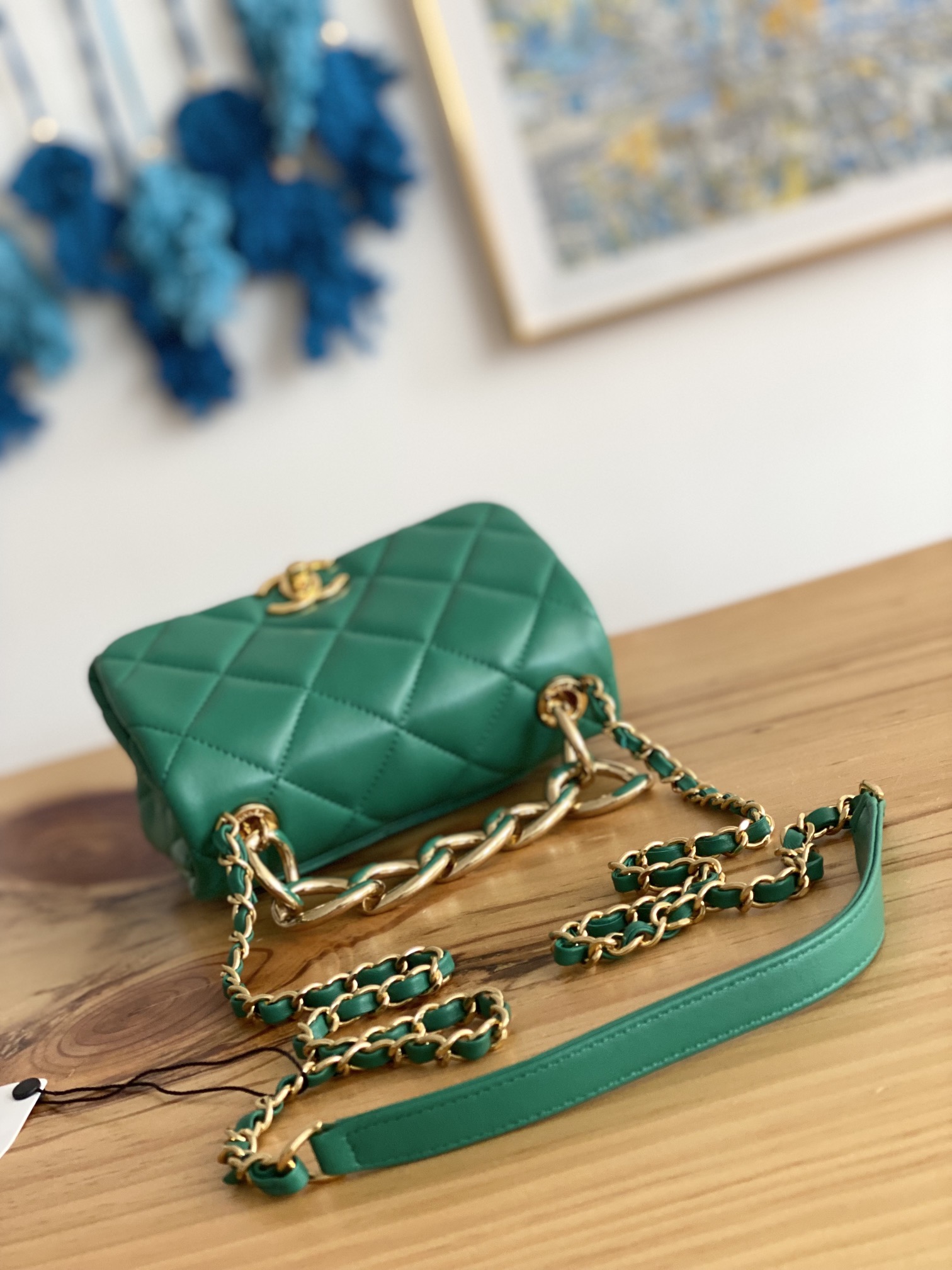 Handbag Chanel 3365 size 17X11.5X8.5 Cm - vstockx