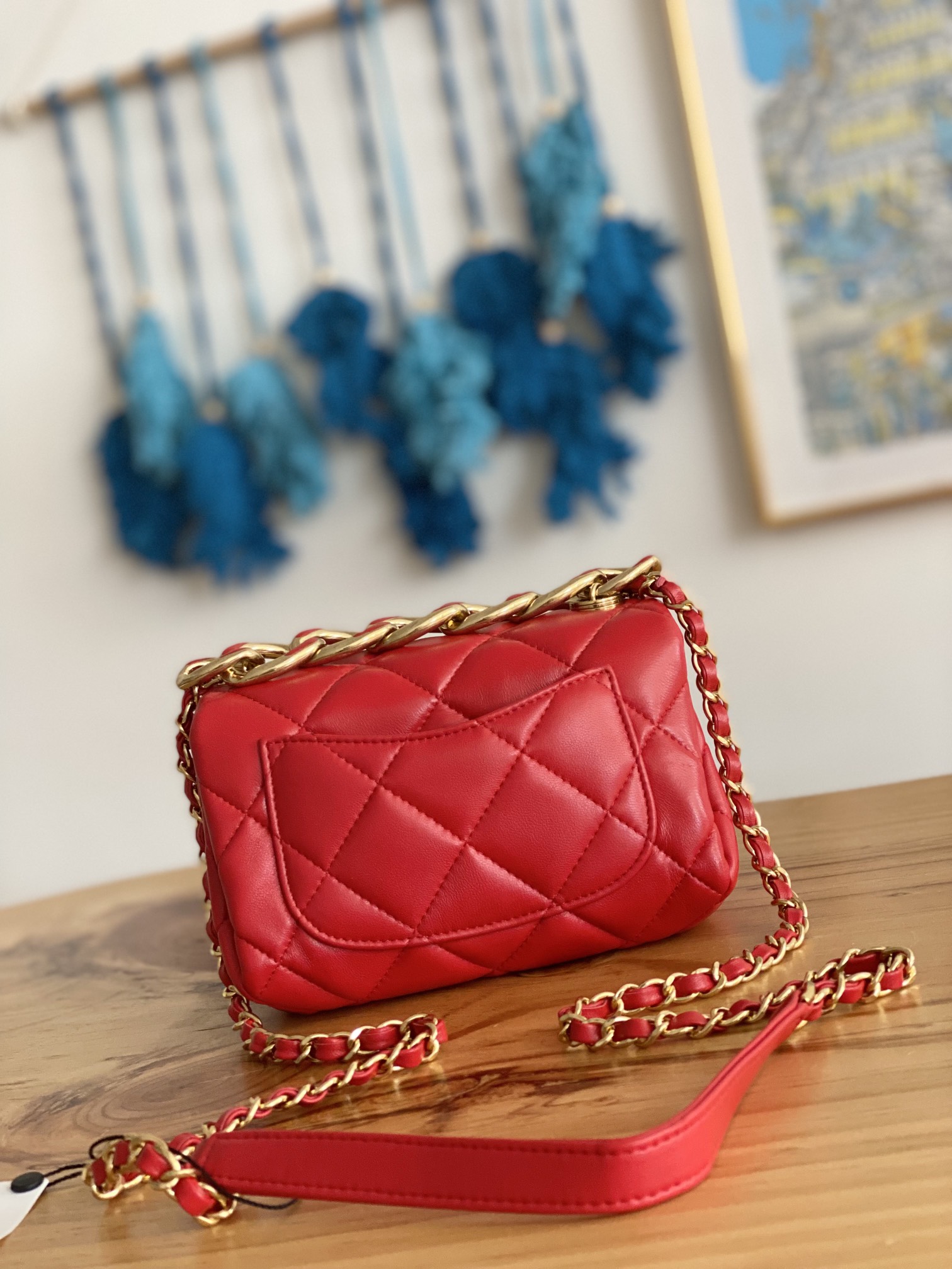 Handbag Chanel 3365 size 17X11.5X8.5 Cm - vstockx