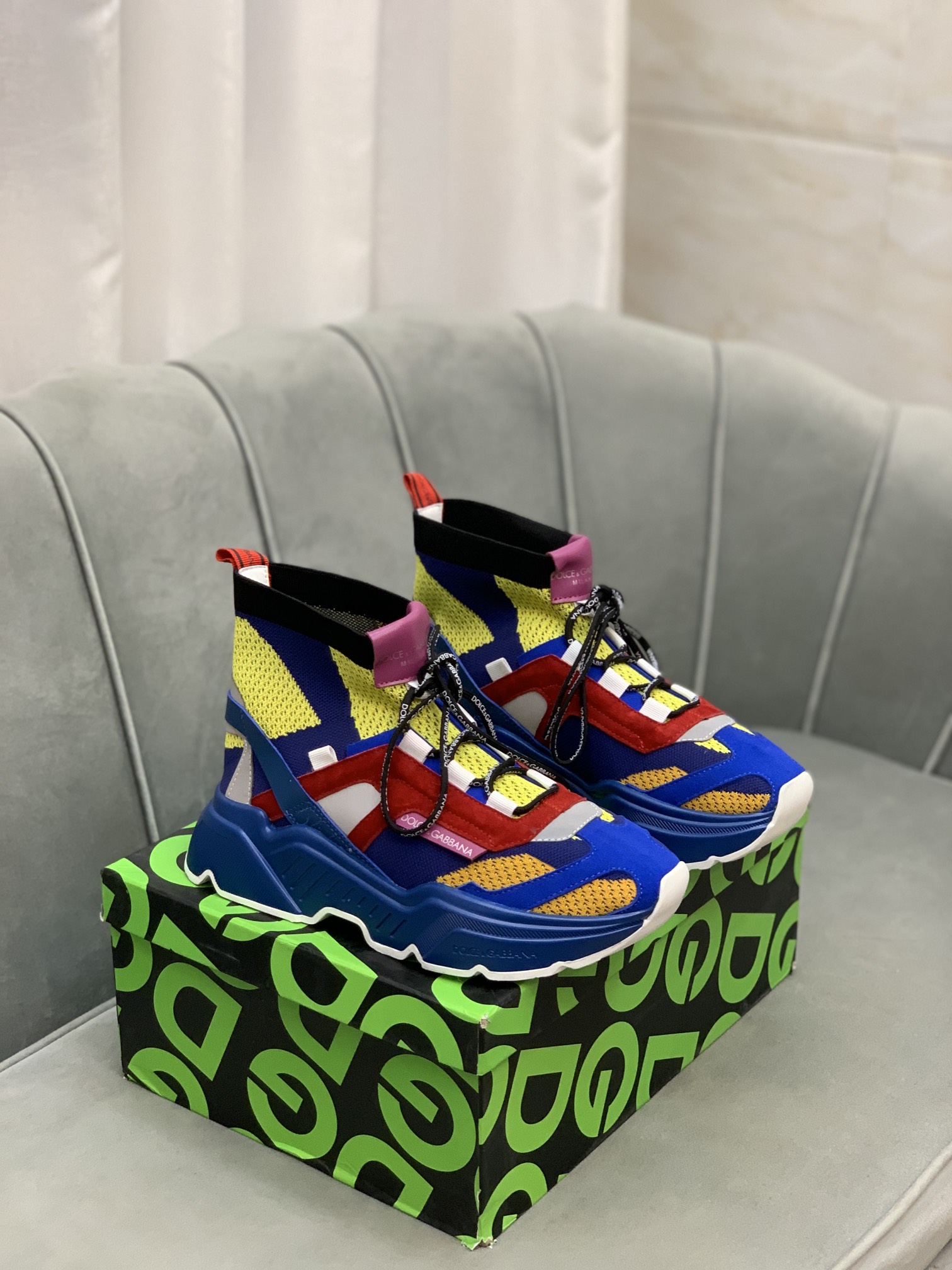 Dolce & Gabbana High-Tops chunky sneakers 10 - vstockx