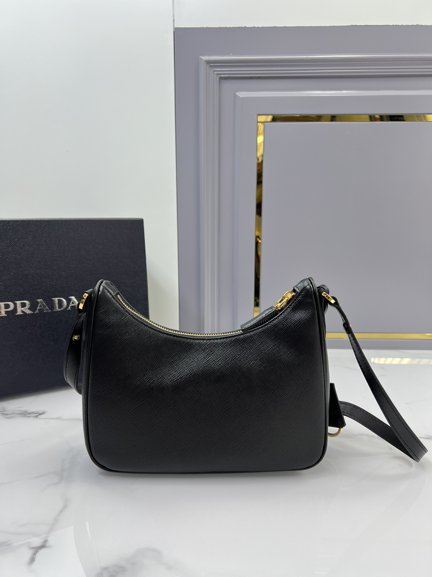 handbags prada Hobo 1BC204 Size:22*18*6cm - vstockx