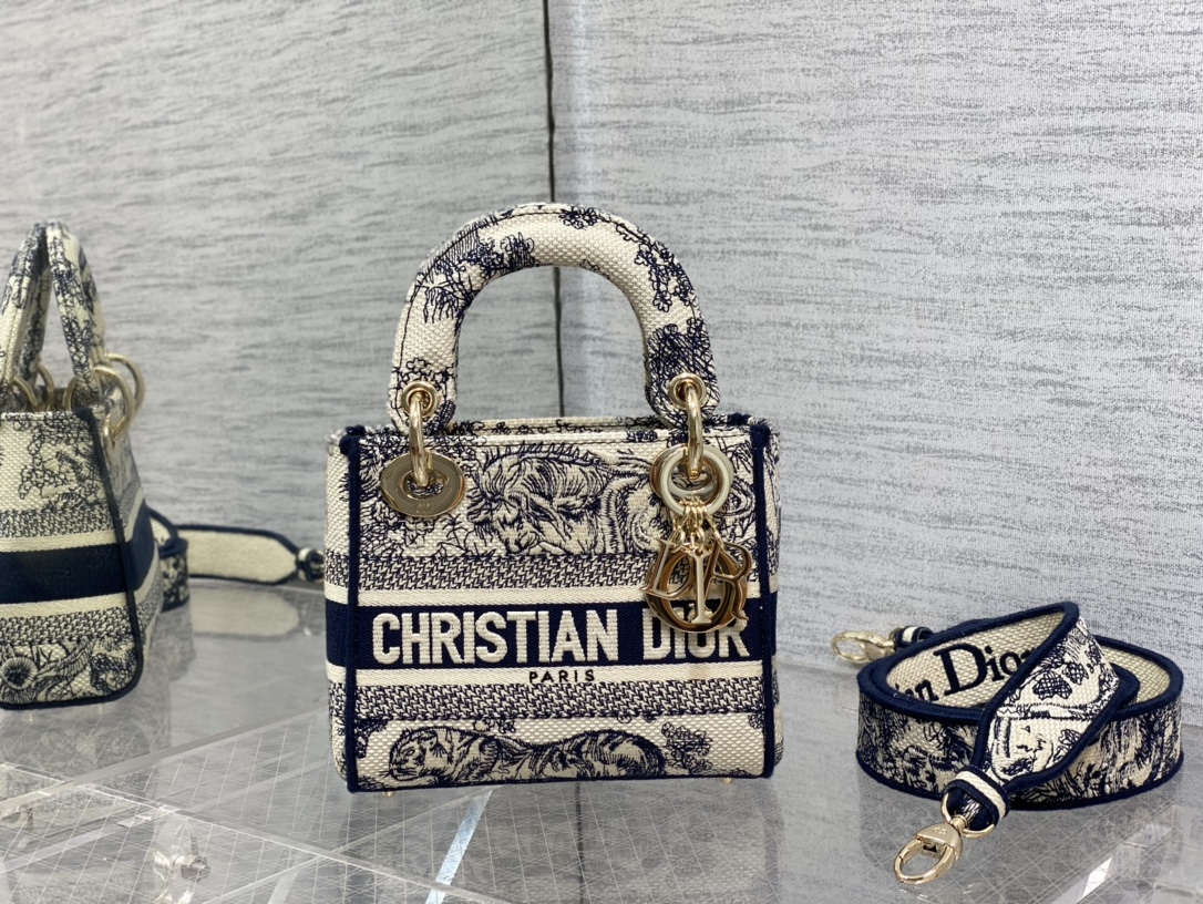 Handbags Dior 6603 size:17cm - vstockx