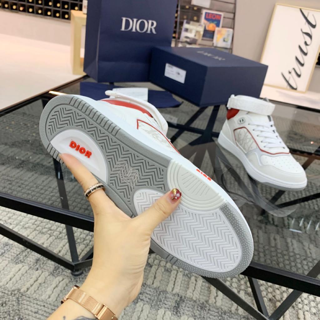 Dior B27 High White Red - vstockx