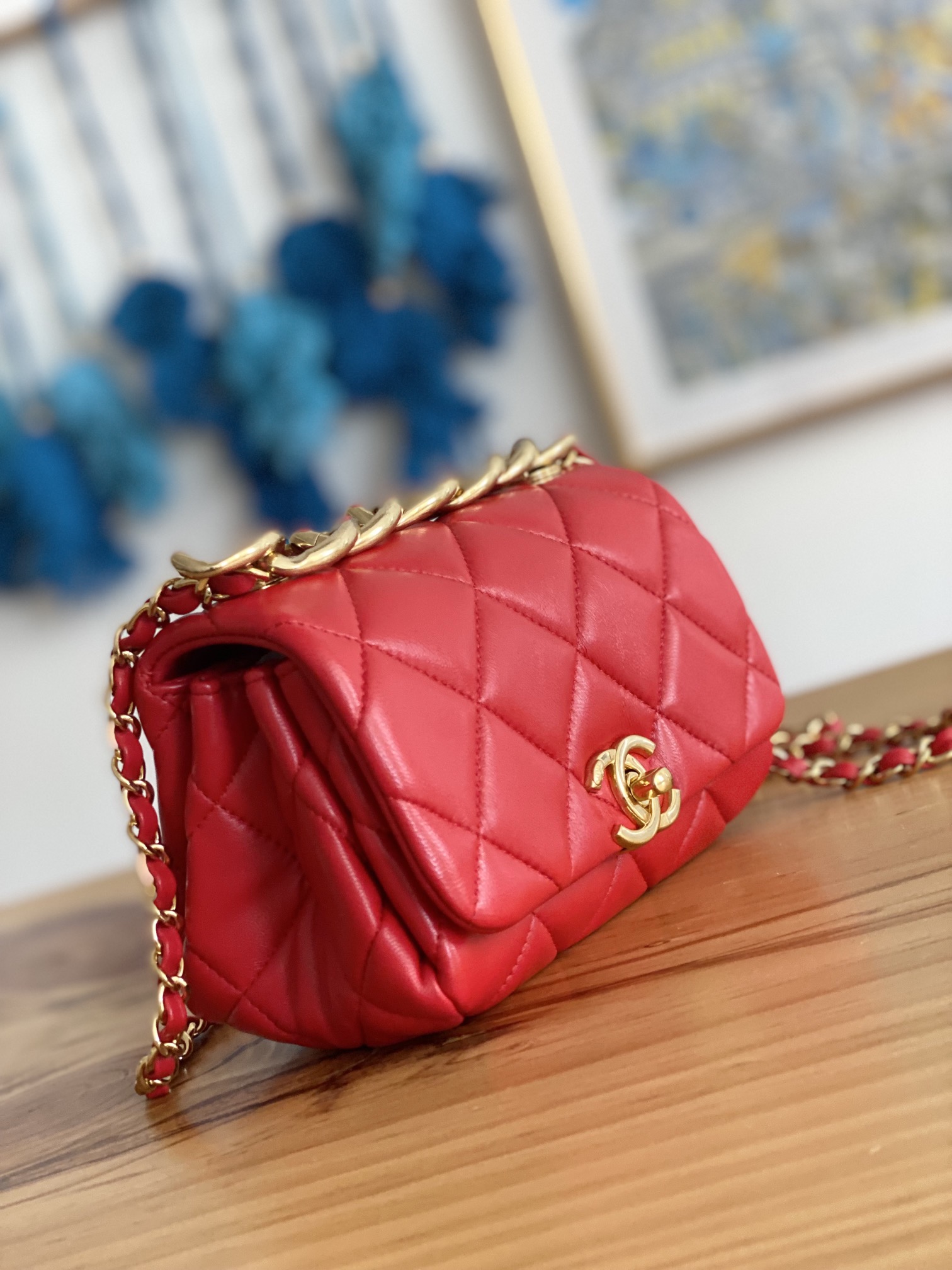 Handbag Chanel 3365 size 17X11.5X8.5 Cm - vstockx