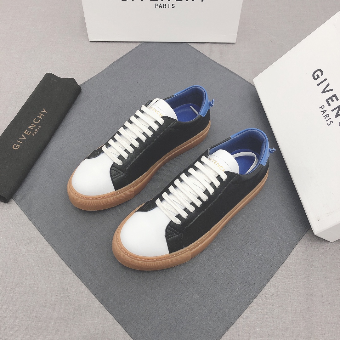 Givenchy Urban Street Logo-print Leather Sneakers 43 - vstockx