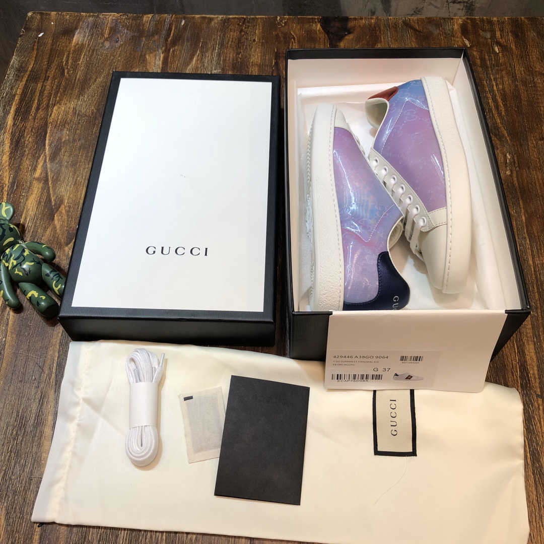Gucci Ace embroidered sneaker 47 - vstockx