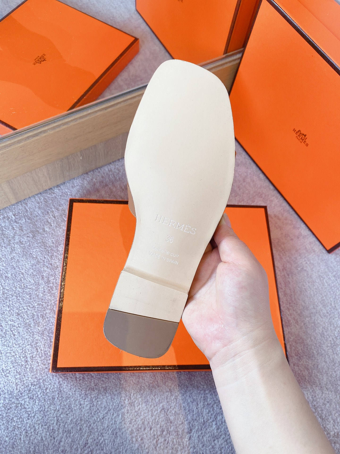 Hermes Sandals 80 - vstockx