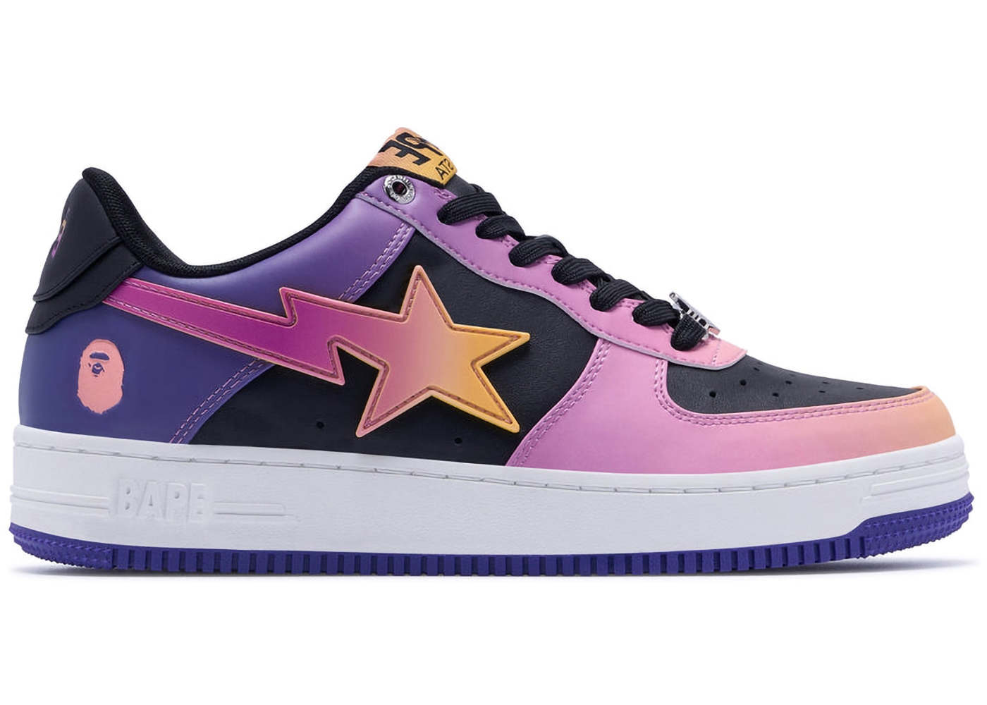 A Bathing Ape Bape Sta Purple Gradation - vstockx