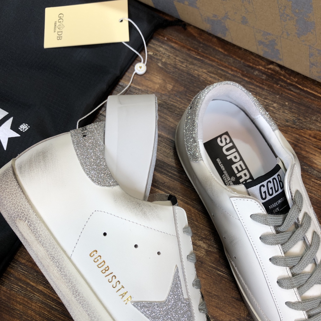 Golden Goose Superstar distressed-finish sneakers 5 - vstockx