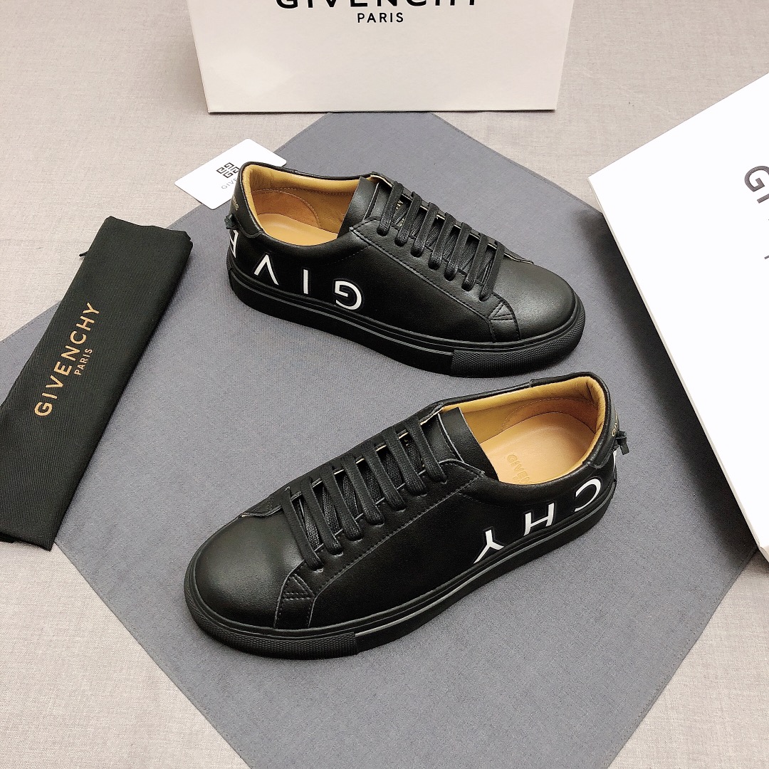Givenchy Urban Street Logo-print Leather Sneakers 41 - vstockx