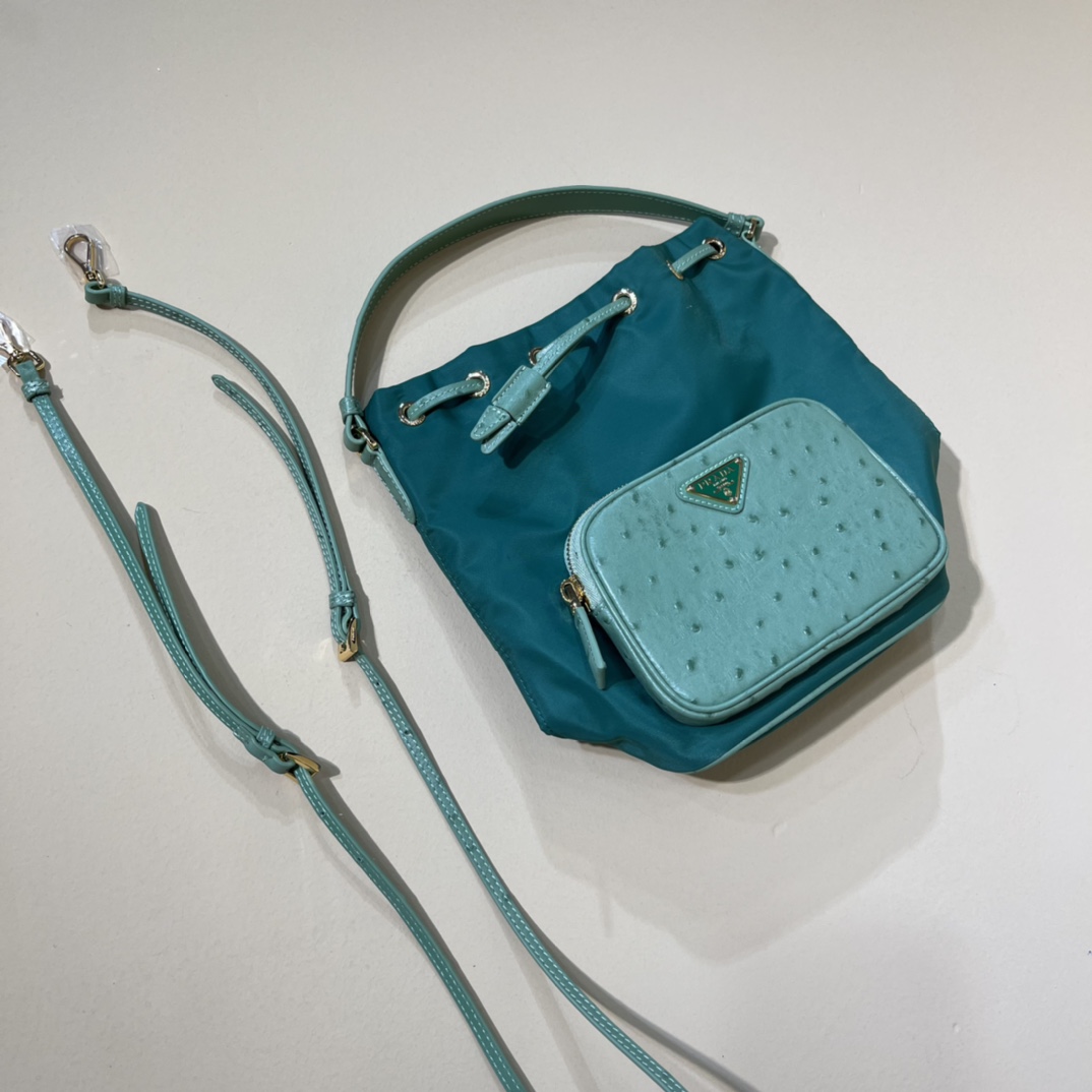 Handbags Prada 1BH038 size:22.5×17.5×12 cm - vstockx