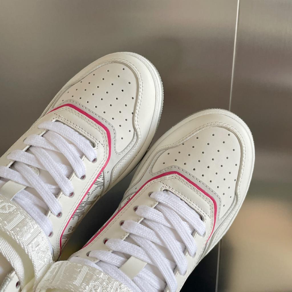 Dior B27 High White Neon Pink - vstockx
