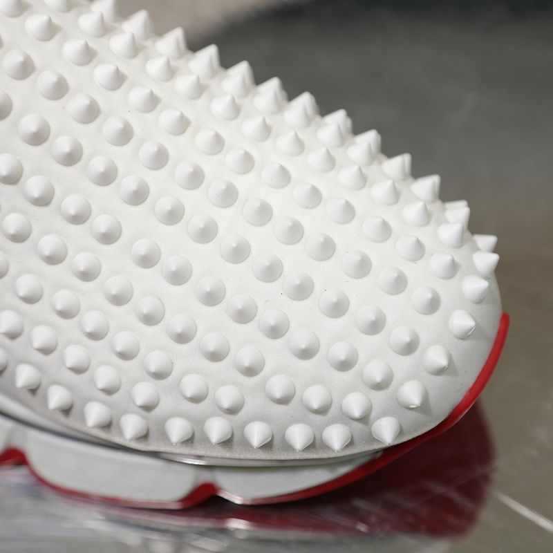 Christian Louboutin Spike Sock Flat Sneakers 6 - vstockx