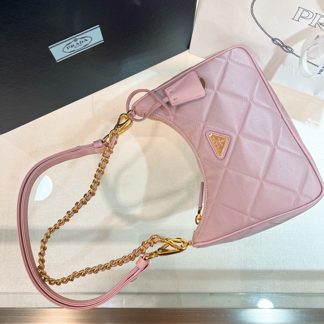 handbags prada Hobo 1BC204 Size:22*18*6cm - vstockx