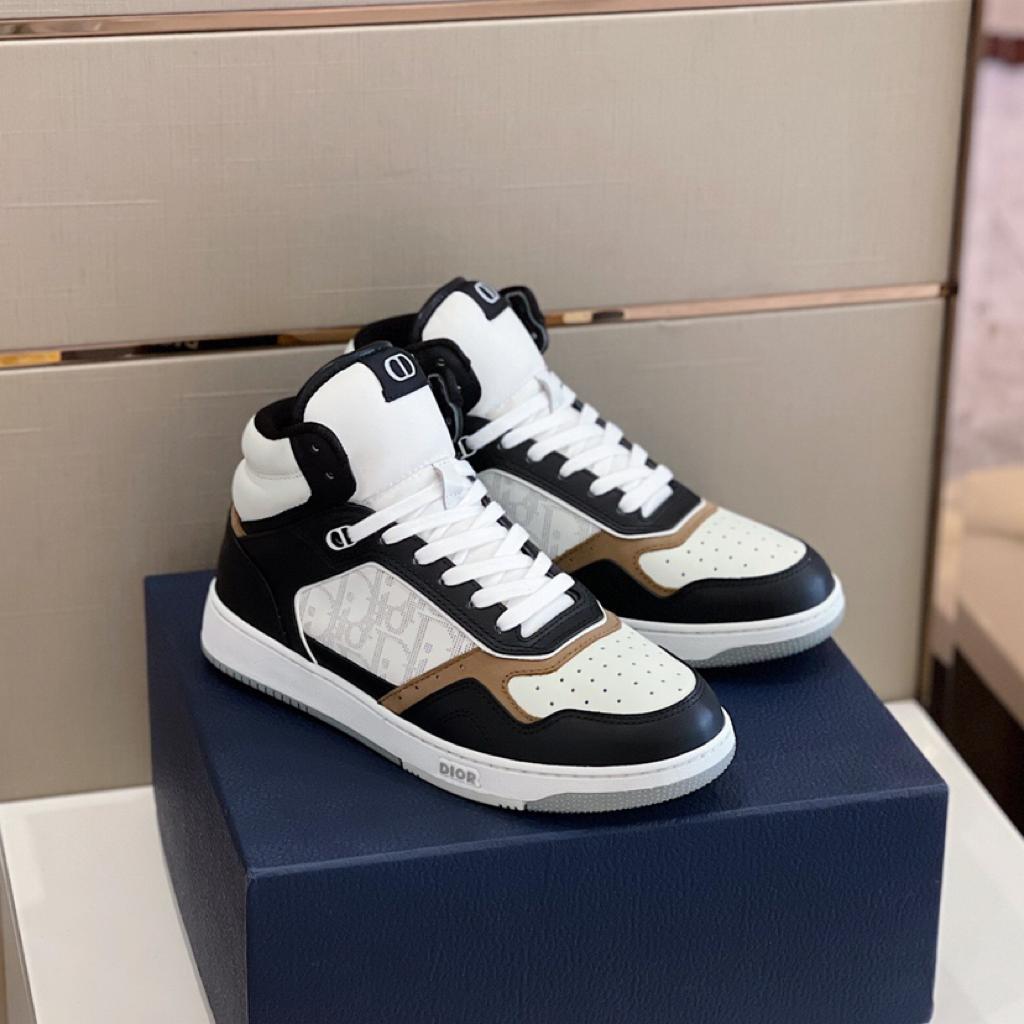 Dior B27 High Black White Beige - vstockx