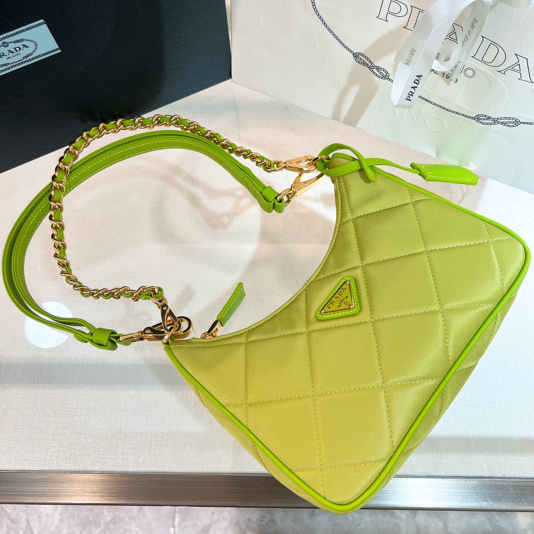 handbags prada Hobo 1BC204 Size:22*18*6cm - vstockx