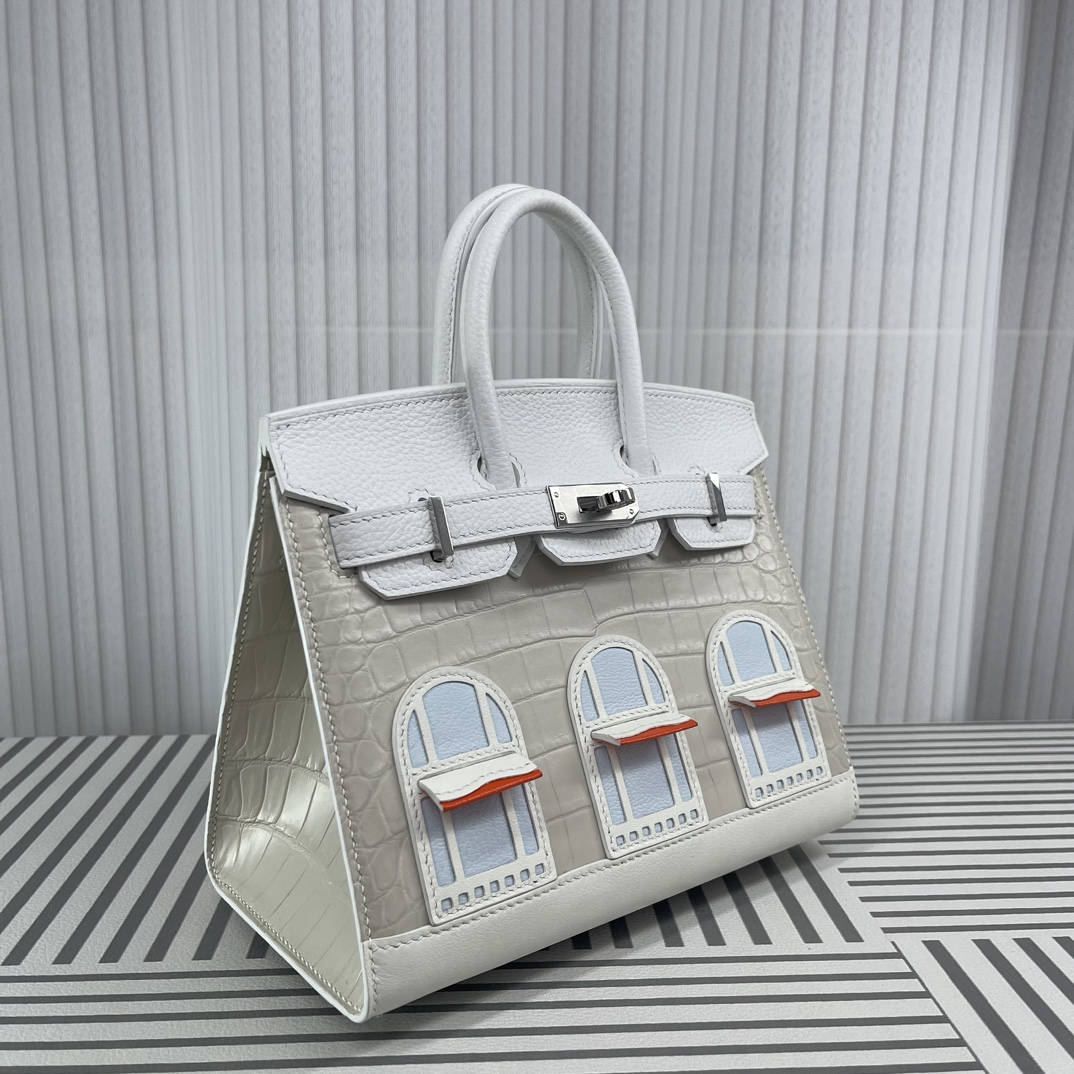 Handbags Hermes Birkin Sllier size:25 cm - vstockx