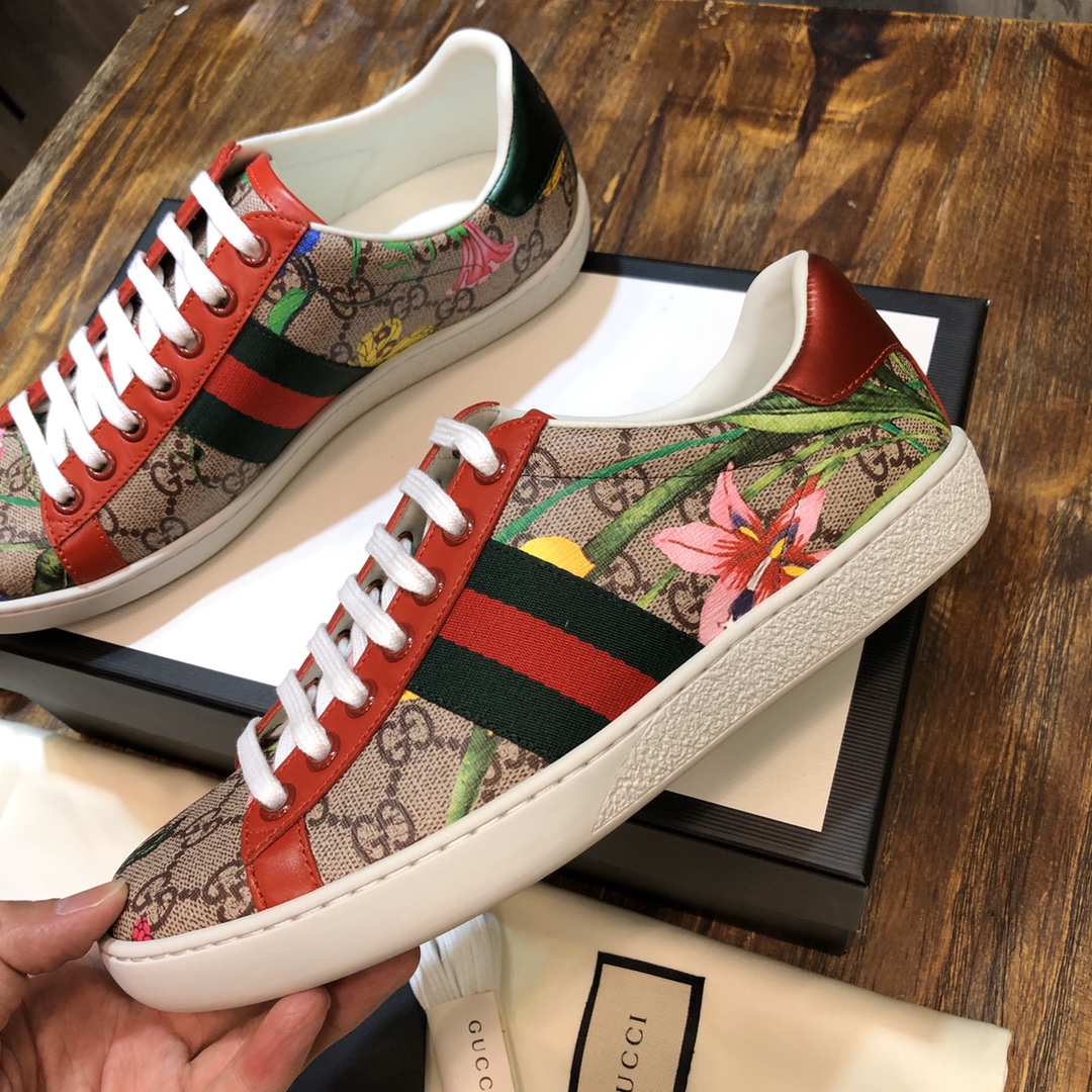 Gucci Ace embroidered sneaker 64 - vstockx