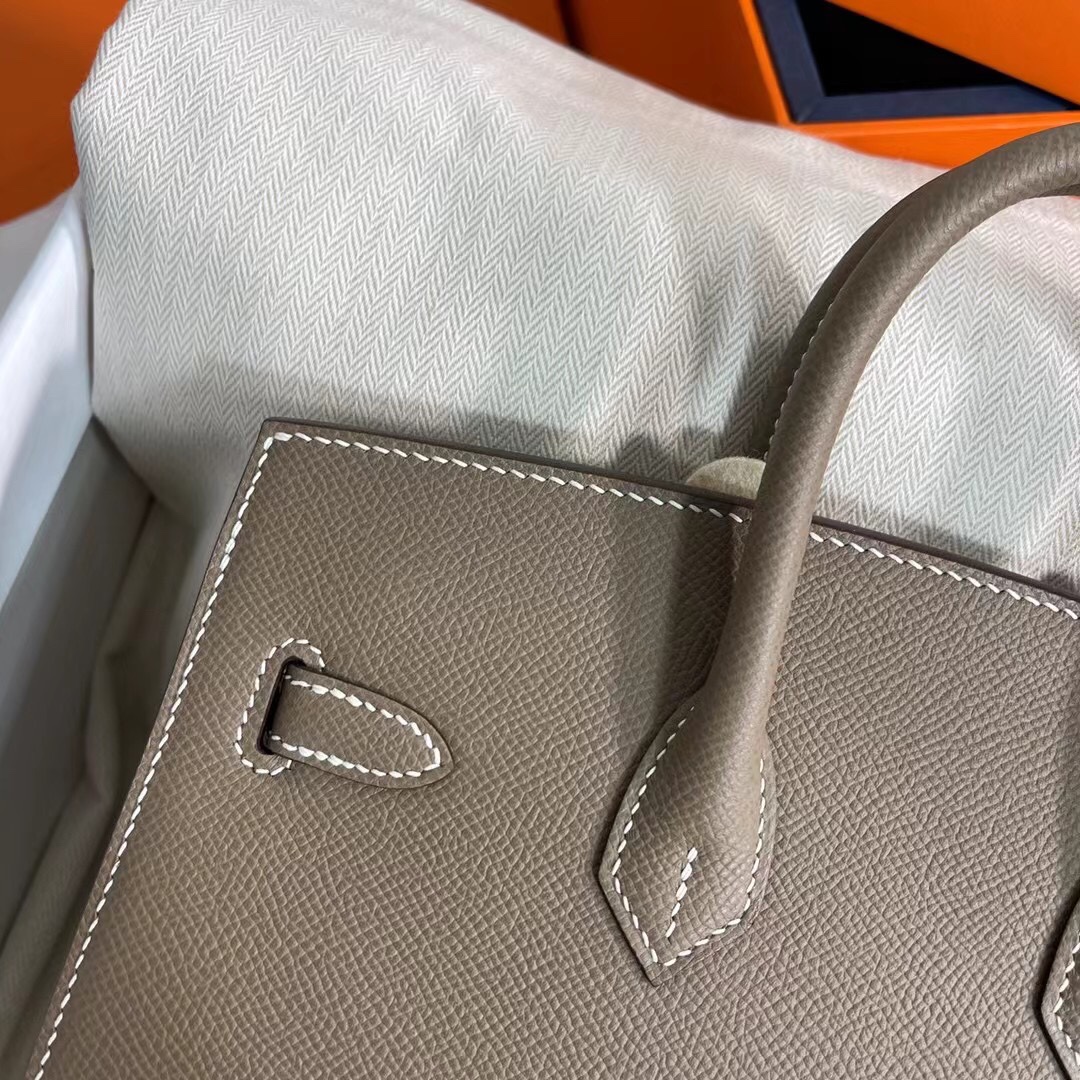 Handbags Hermes Birkin Sellier size:25 cm - vstockx