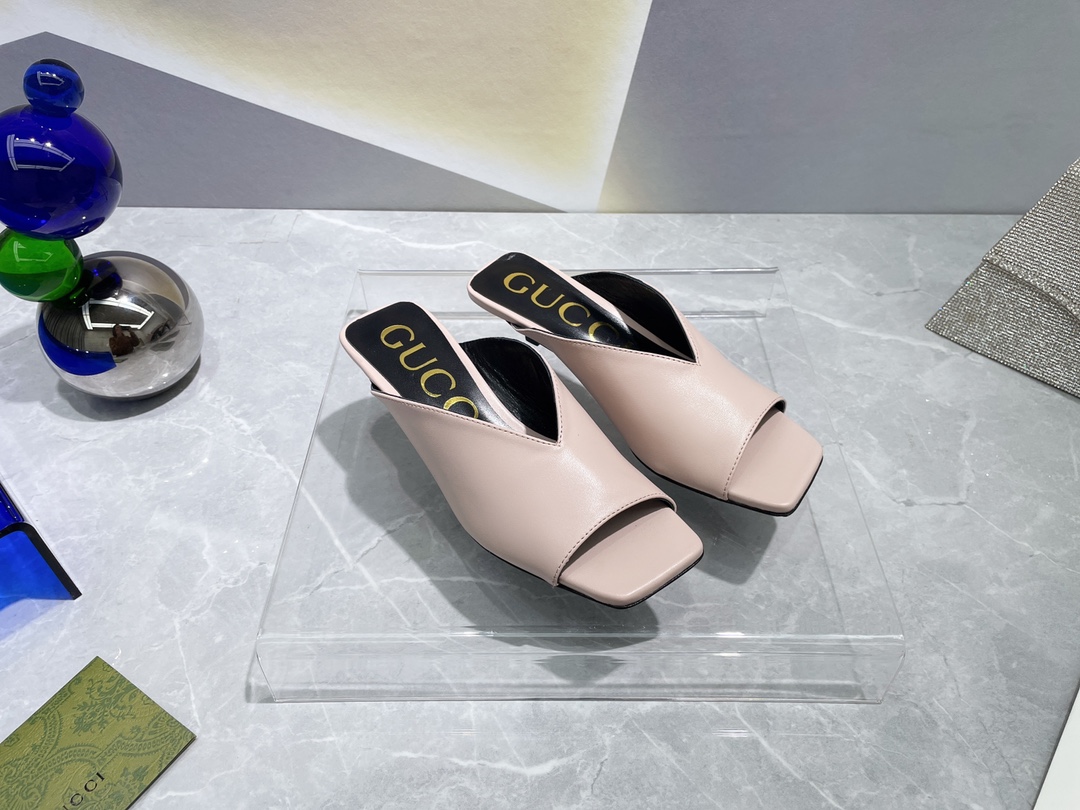 Gucci Women's mid-heel open-toe pump WOMEN 3 - vstockx