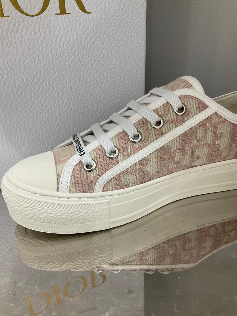Dior Walk'N'Dior Nude Oblique Embroidered - vstockx