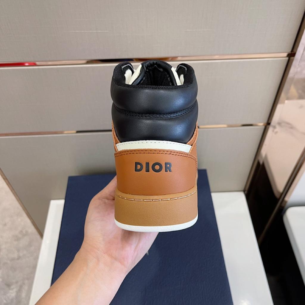Dior B27 High Coffee Cream Black - vstockx