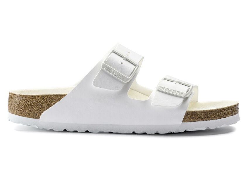 Birkenstock Arizona Birko-Flor Triple White (Women's) - vstockx
