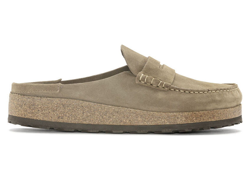 Birkenstock Naples Taupe Suede - vstockx
