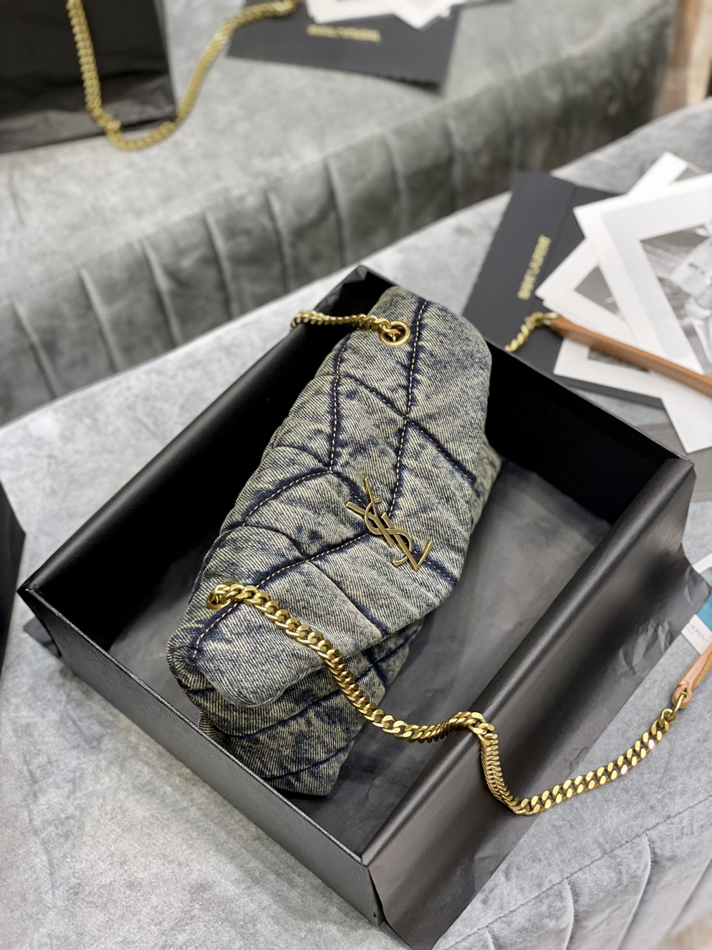 Handbags SAINT LAURENT 610436 size 23  15.8  5.8 cm - vstockx