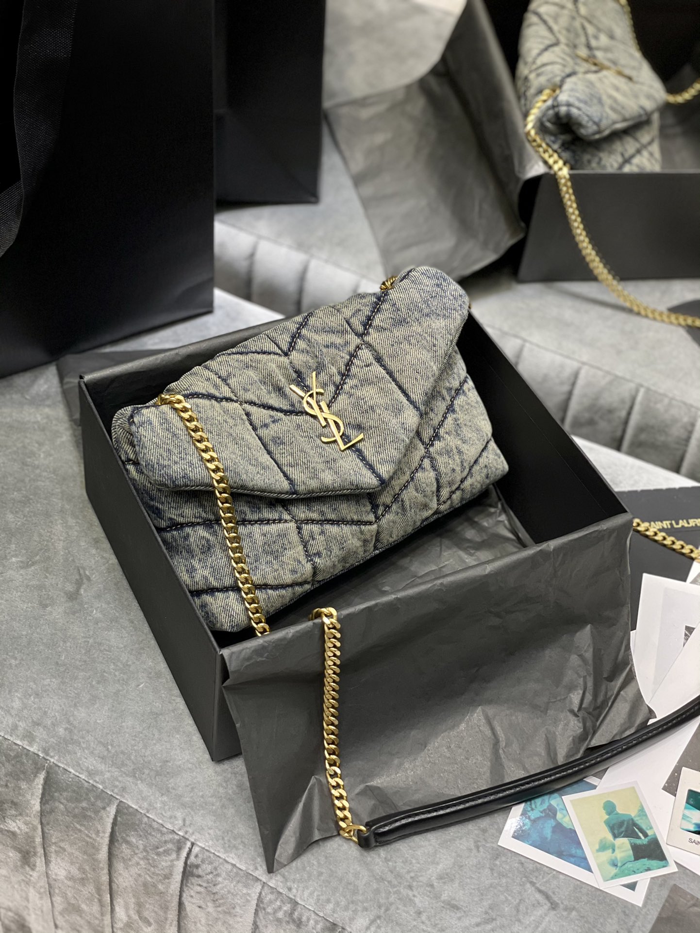 Handbags SAINT LAURENT 610436 size 23  15.8  5.8 cm - vstockx