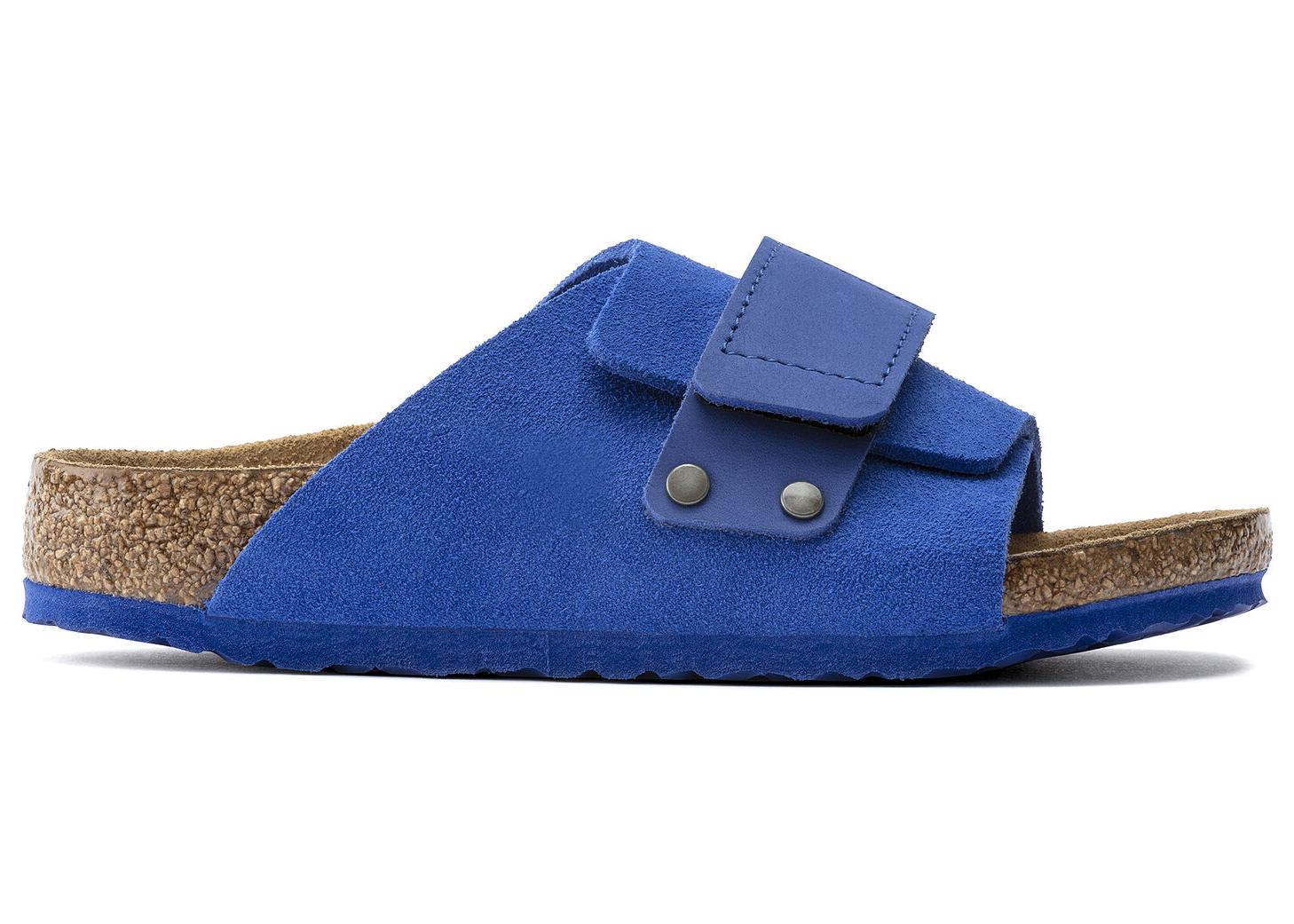 Birkenstock Kyoto Suede Ultra Blue (Kids) - vstockx