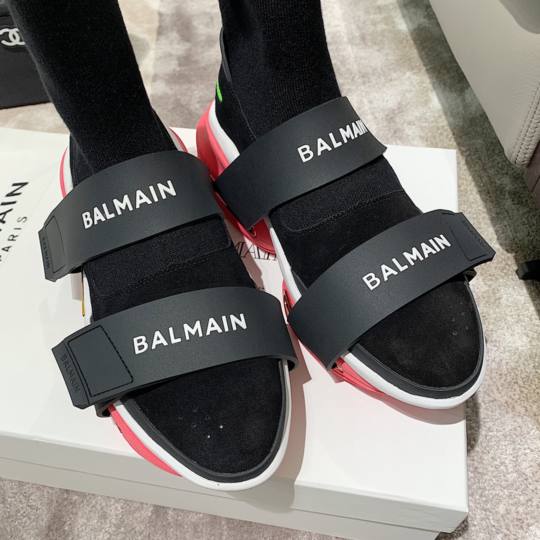 Balmain B-Bold trainers 31 - vstockx