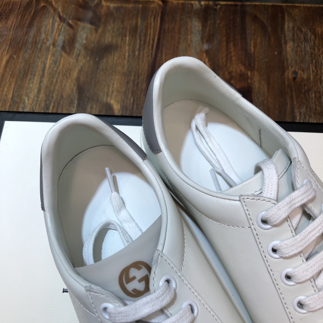 Gucci Ace Perforated Interlocking G (W) - vstockx