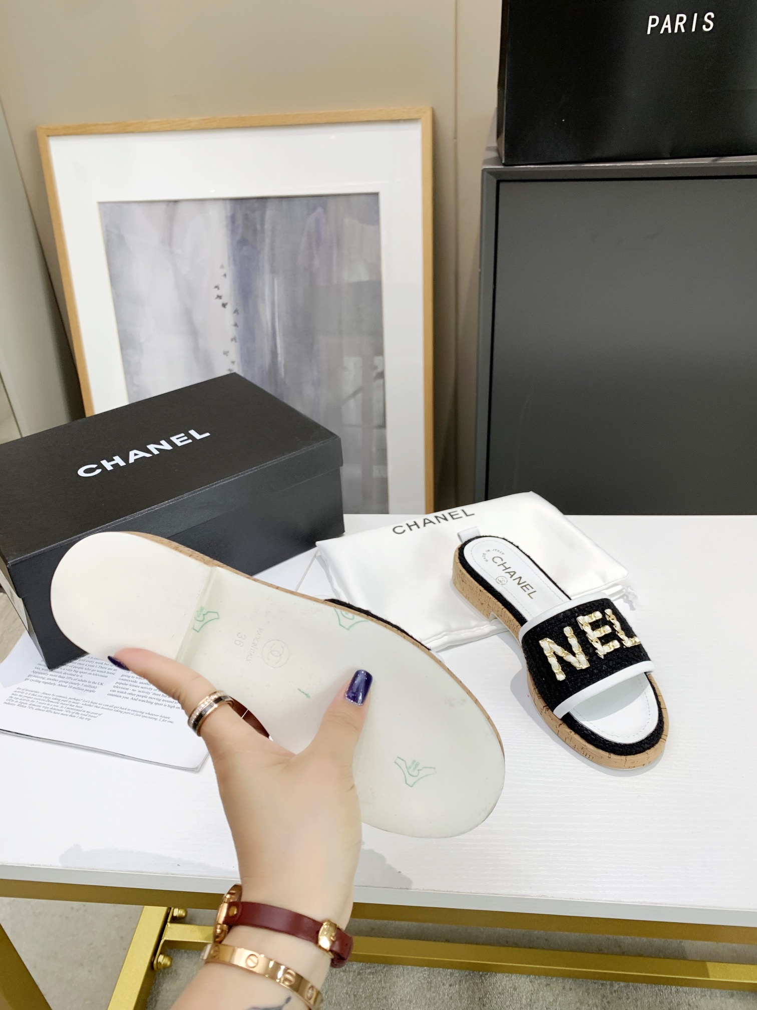 Chanel Slides 20 - vstockx