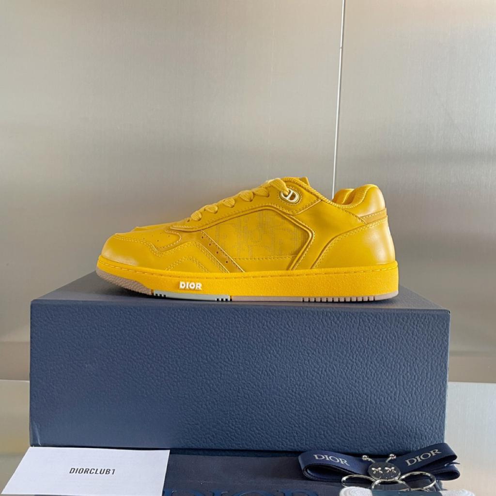 Dior B27 Low World Tour Yellow - vstockx