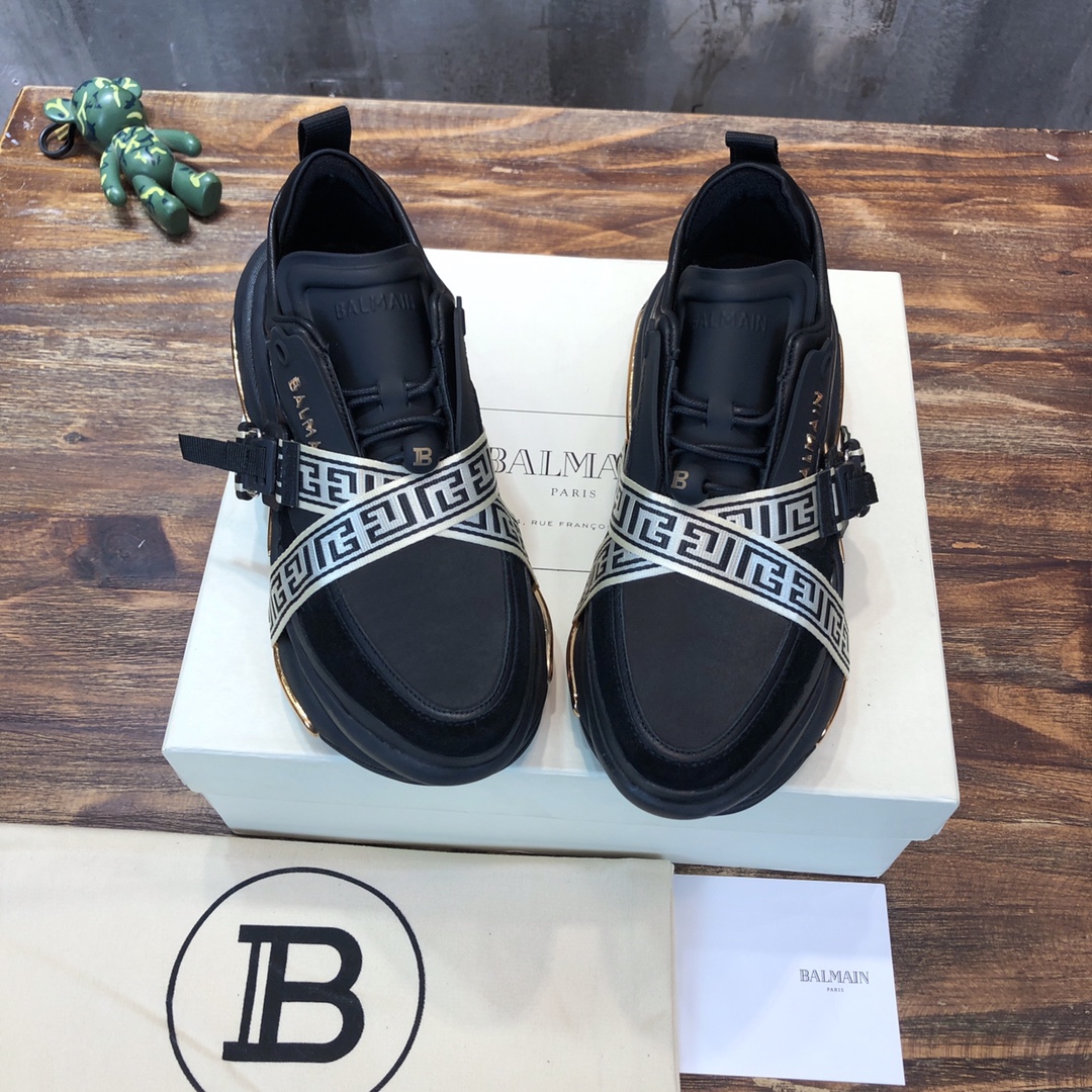Balmain B-Bold trainers 17 - vstockx