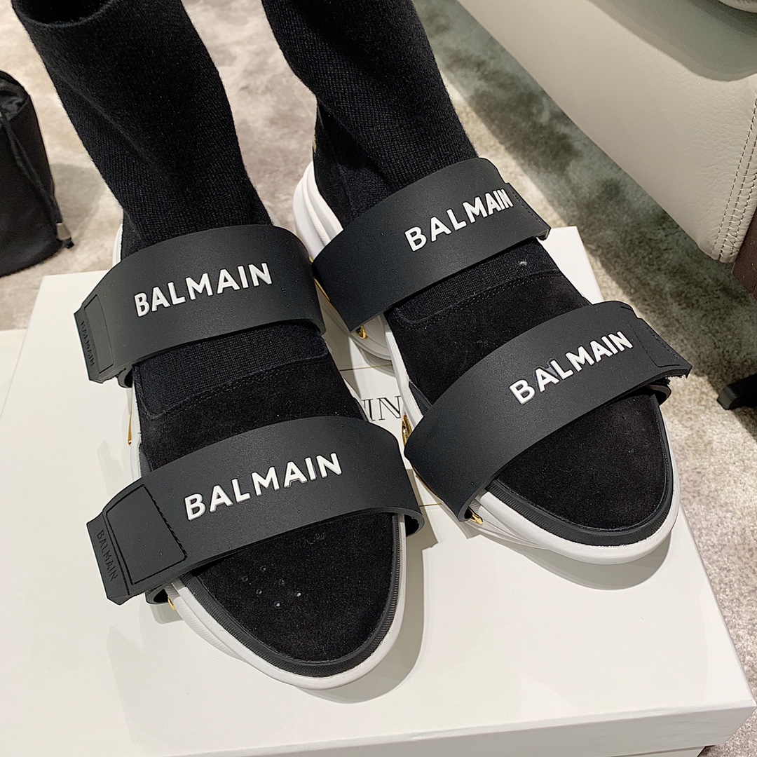 Balmain B-Bold trainers 30 - vstockx