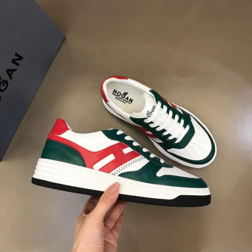 Hogan H630 White Green Red - vstockx