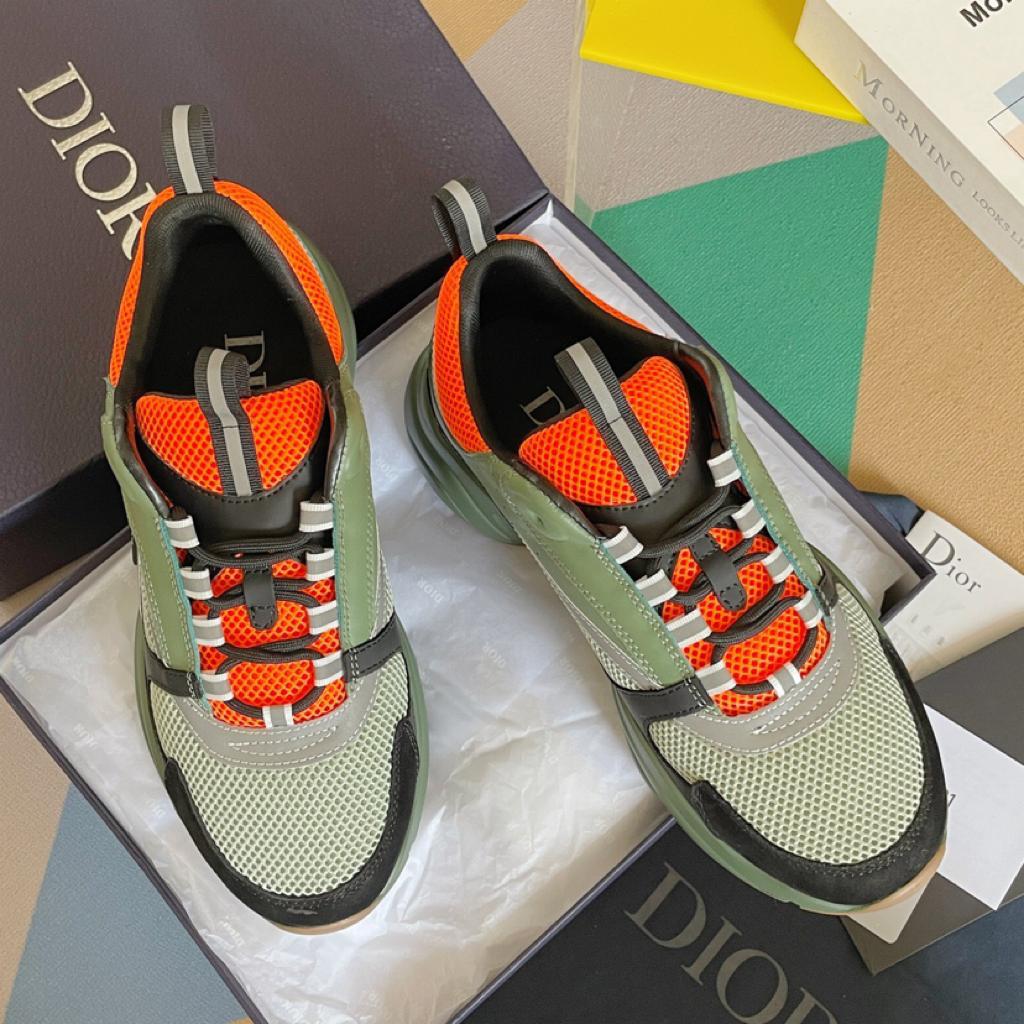 Dior B22 Orange Olive Black - vstockx