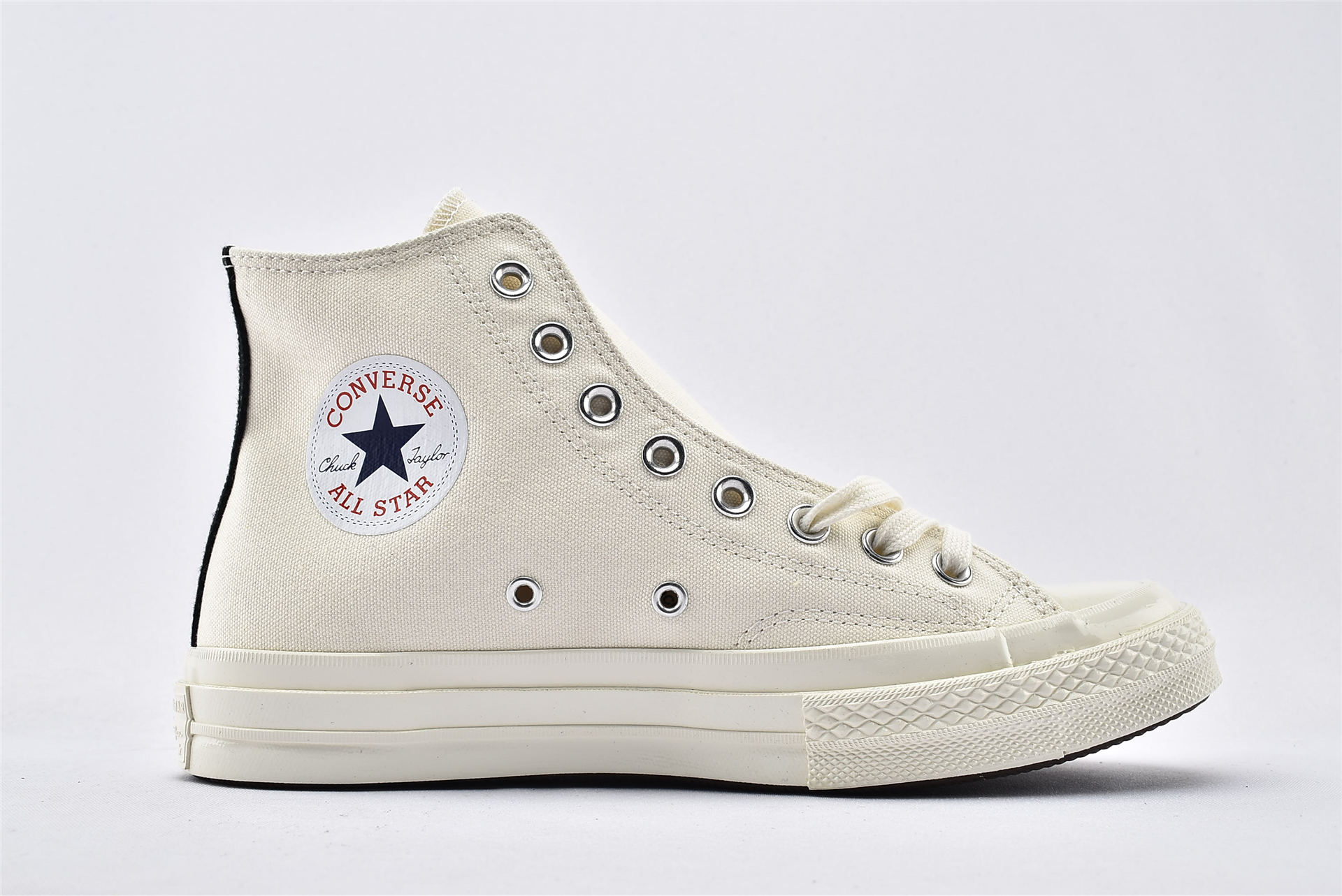 Converse Chuck Taylor All-Star 70s Hi Comme des Garcons PLAY White - vstockx