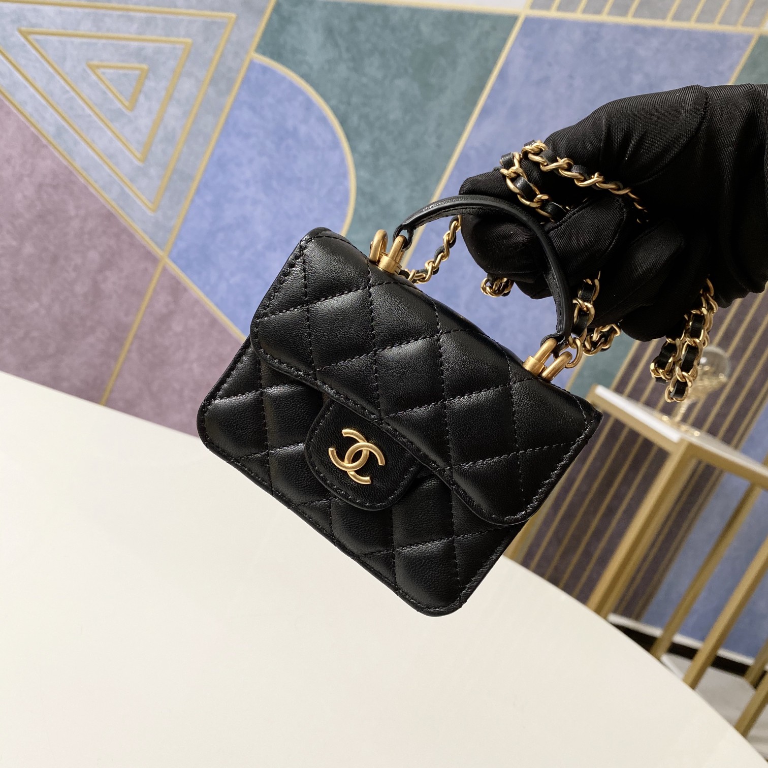 Handbag Chanel 81112 size 12 9.5 3 cm - vstockx