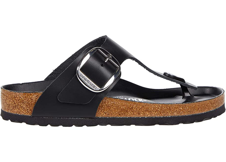 Birkenstock Gizeh Big Buckle Black (Women's) - vstockx