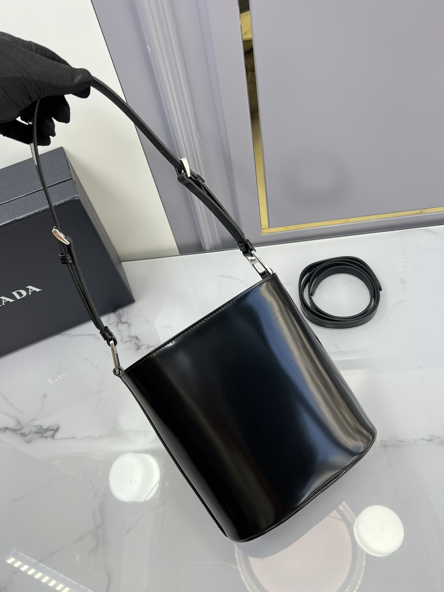 handbags prada 1BE059 17*18*10.5 - vstockx