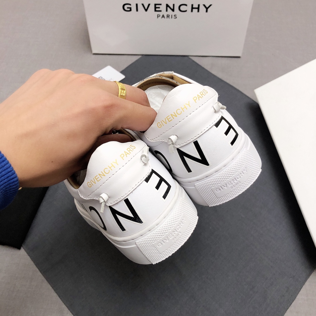 Givenchy Urban Street Logo-print Leather Sneakers 38 - vstockx