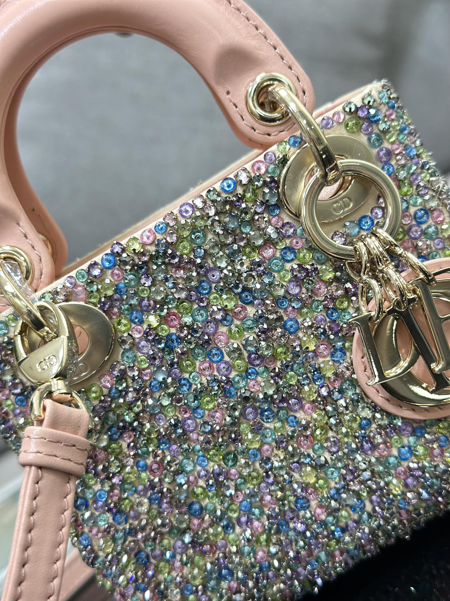 Handbags Lady Dior S0856 size:12*10.5*5 cm - vstockx