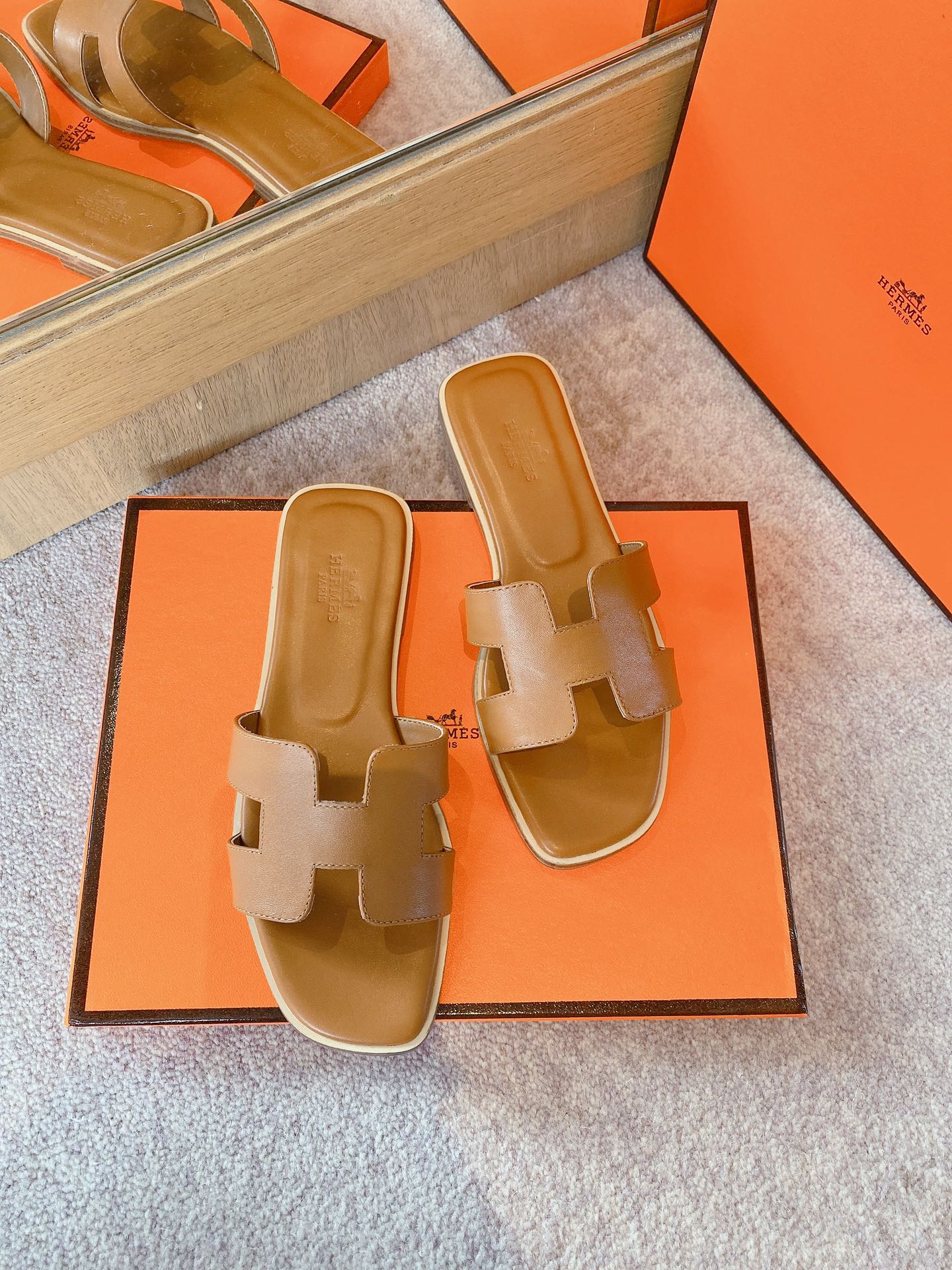 Hermes Sandals 80 - vstockx