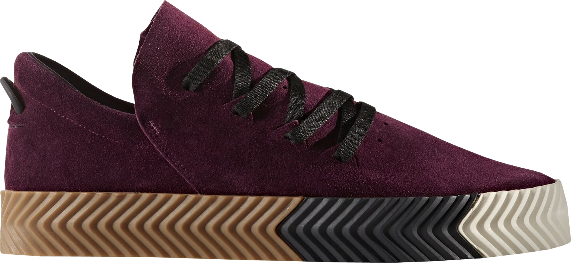 adidas AW Skate Alexander Wang Maroon - vstockx