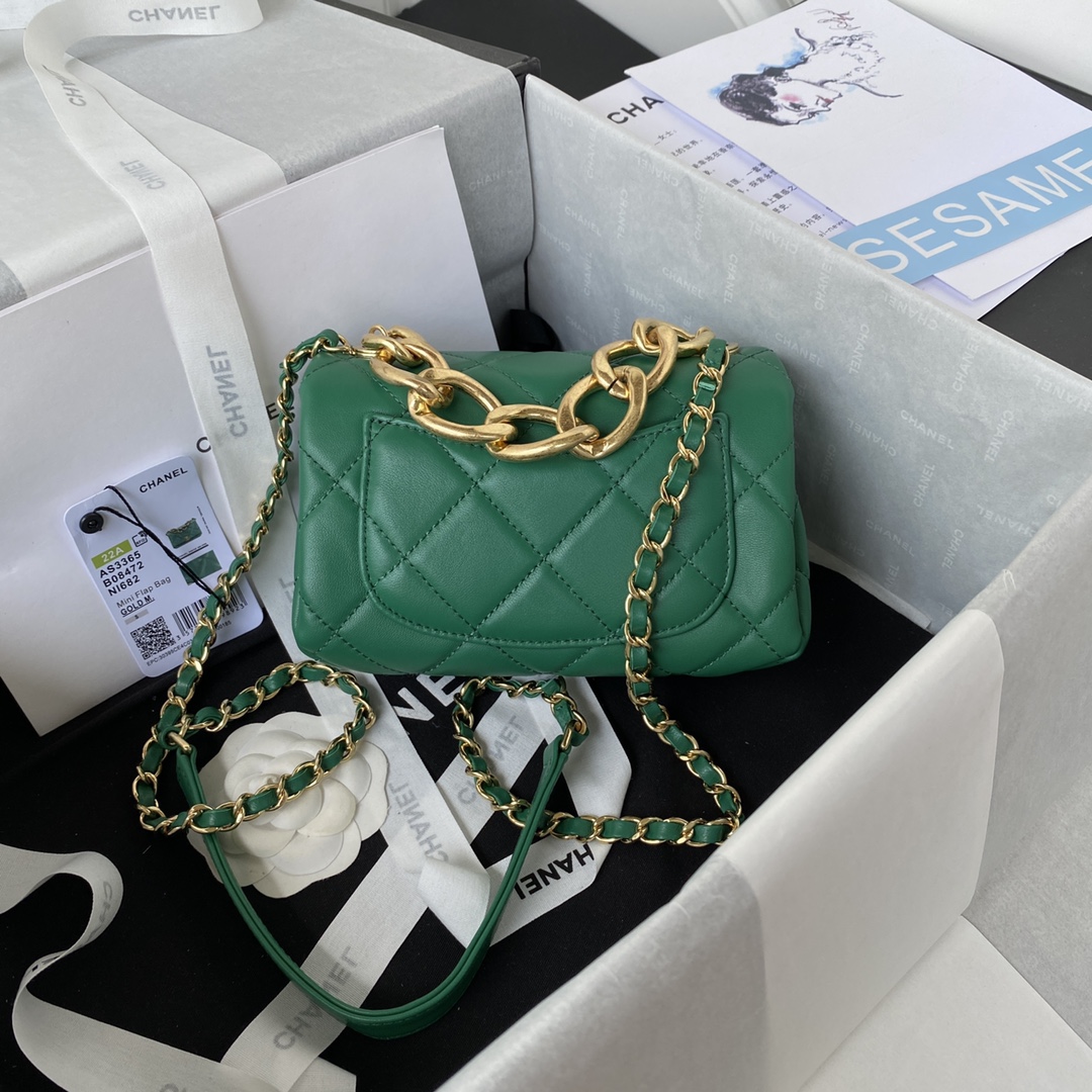 Handbag Chanel AS3365 size 17X8.5X11.5 cm - vstockx