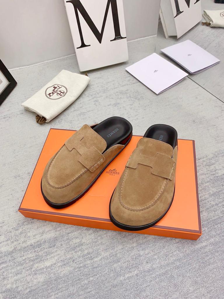 Hermes Go mule Beige Argile - vstockx